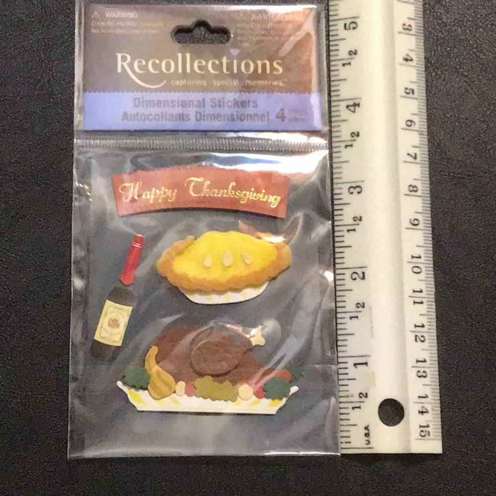 Happy Thanksgiving sticker set
